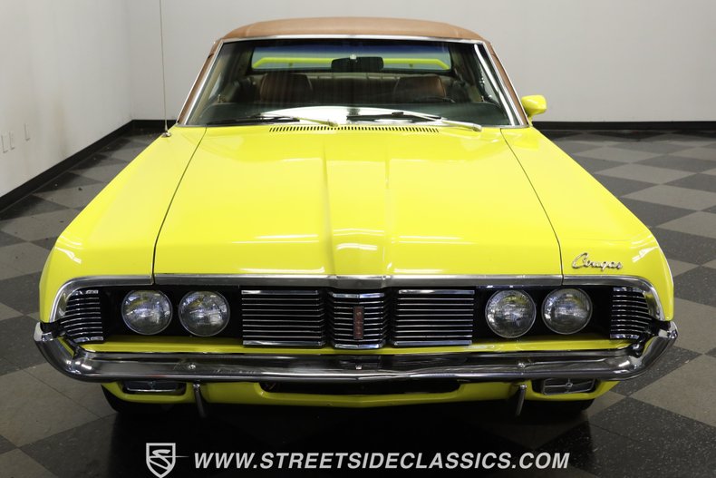 Mercury-Cougar-1969-Yellow-Saddle-Leather-15