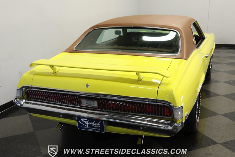 Mercury-Cougar-1969-Yellow-Saddle-Leather-19