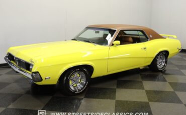 Mercury-Cougar-1969-Yellow-Saddle-Leather-4