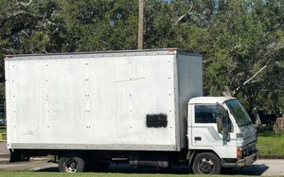 Mitsubishi fuso box truck diesel 1988
