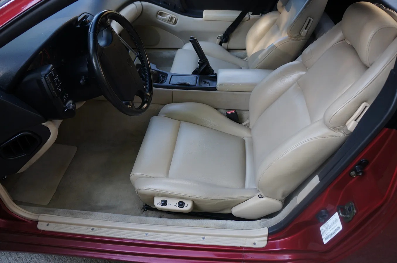 Nissan-300zx-1993-Burgundy-Tan-3