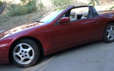 Nissan-300zx-1993-Burgundy-Tan-6