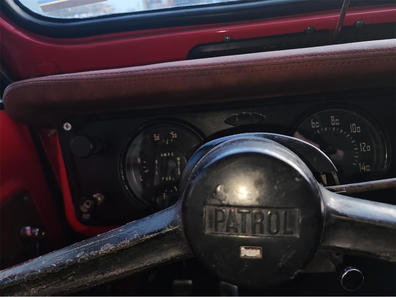 Nissan-Patrol-1977-Red-w-ivory-hardtop-Brown-Vinyl-2