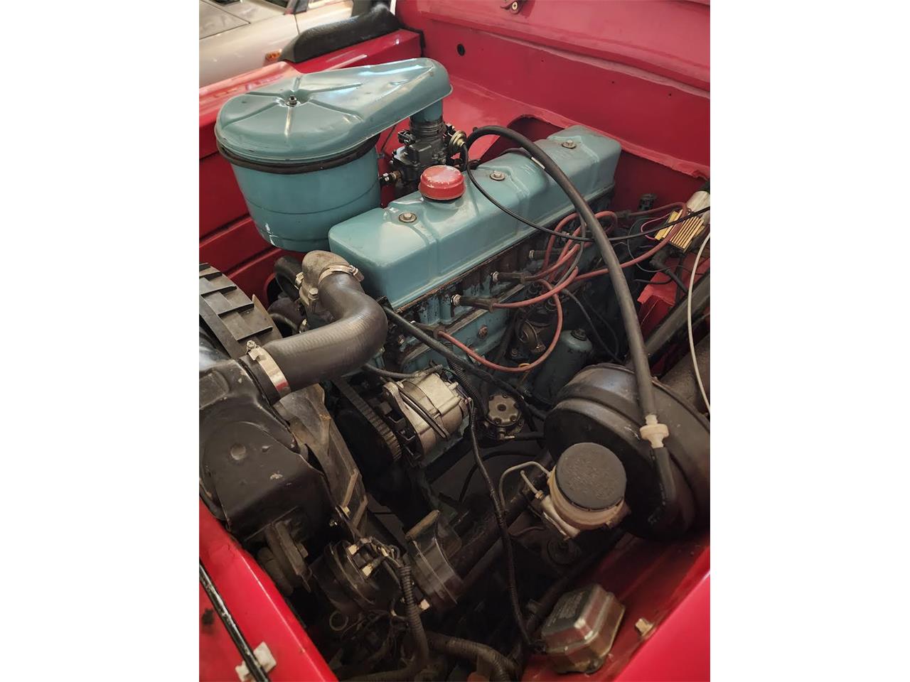 Nissan-Patrol-1977-Red-w-ivory-hardtop-Brown-Vinyl-6