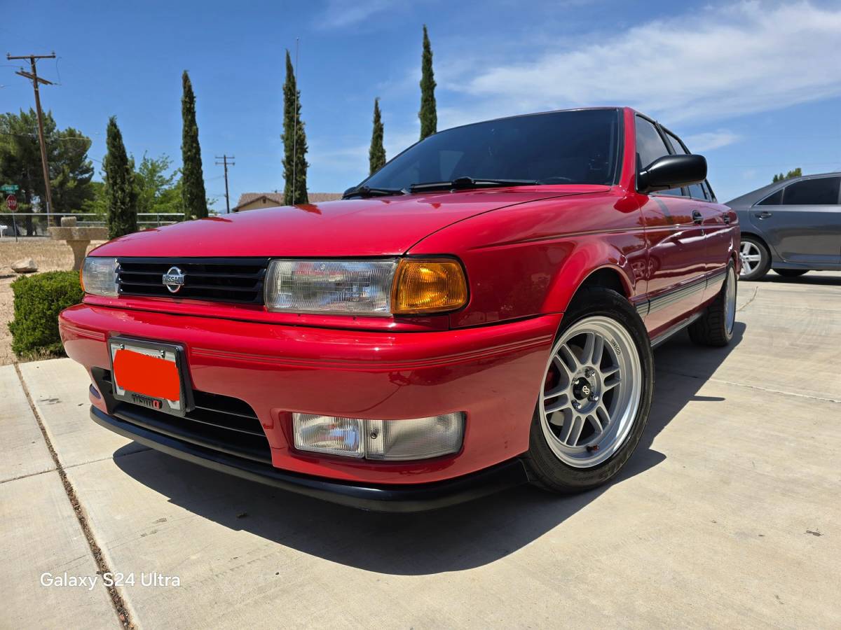 Nissan-sentra-1991-red-5