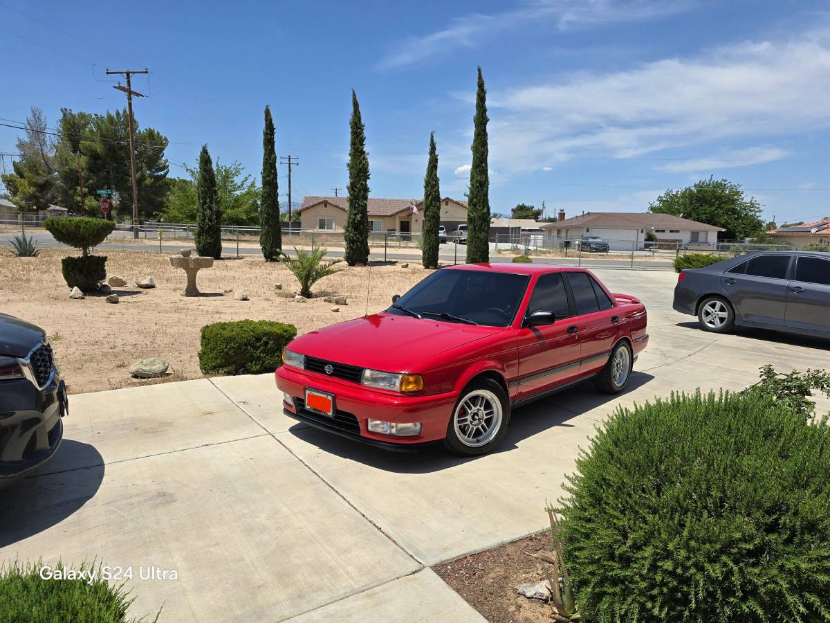 Nissan-sentra-1991-red-6