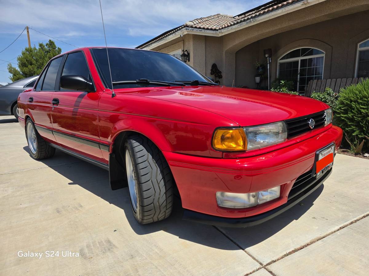 Nissan-sentra-1991-red-9