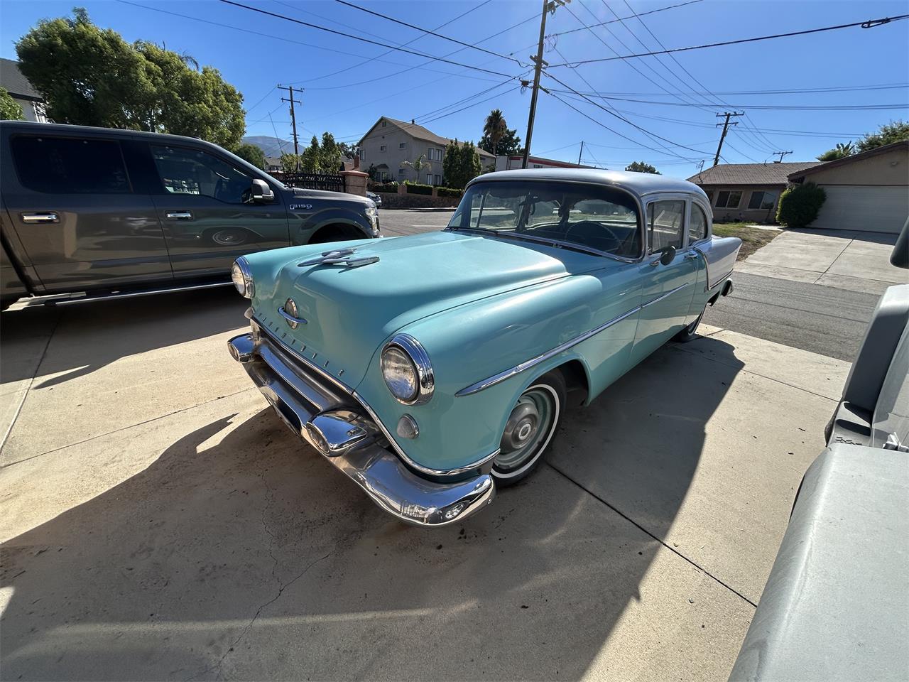 Oldsmobile-88-1954-Whiteblue-Used-9