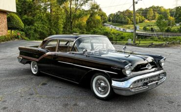 Oldsmobile-98-j-2-1957-Black-Gray-Brocade-Clothe-9