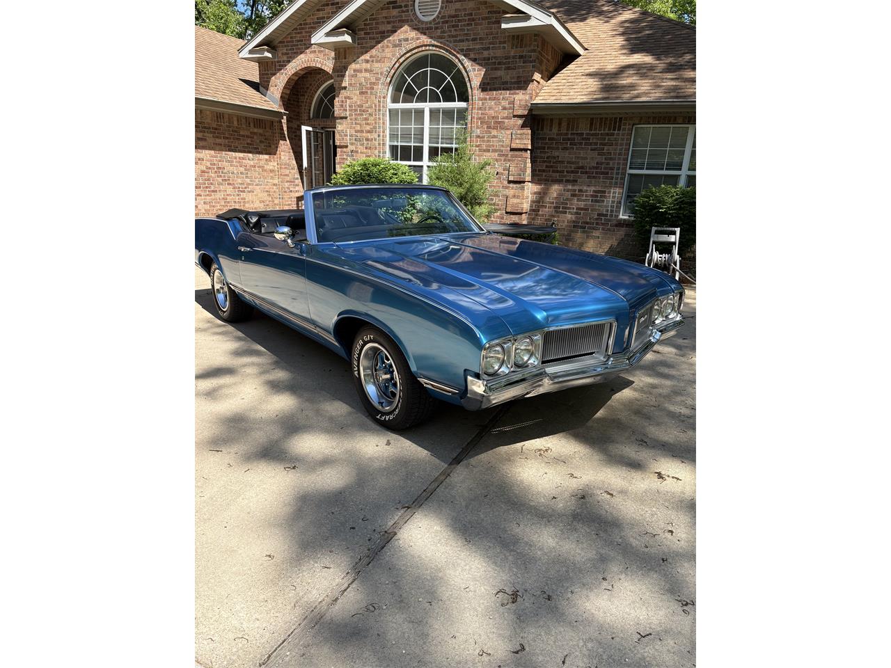 Oldsmobile-Cutlass-supreme-1970-Blue-Black