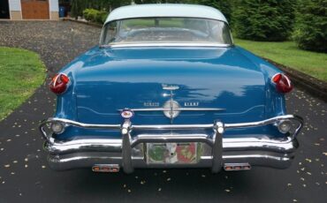 Oldsmobile-Holiday-1956-2-Tone-Blue-And-White-2-Tone-Blue-And-White