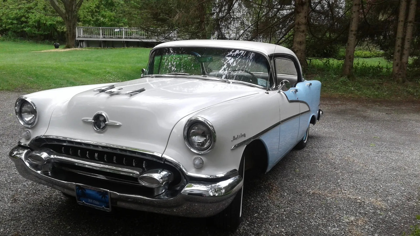 Oldsmobile-Super-88-1955-Blue-And-White-Blue-And-White-4