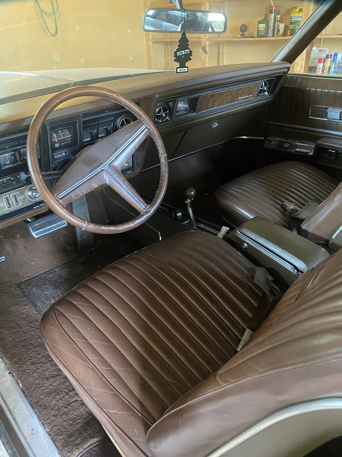 Oldsmobile-Toronado-1970-Brown-Brown-4
