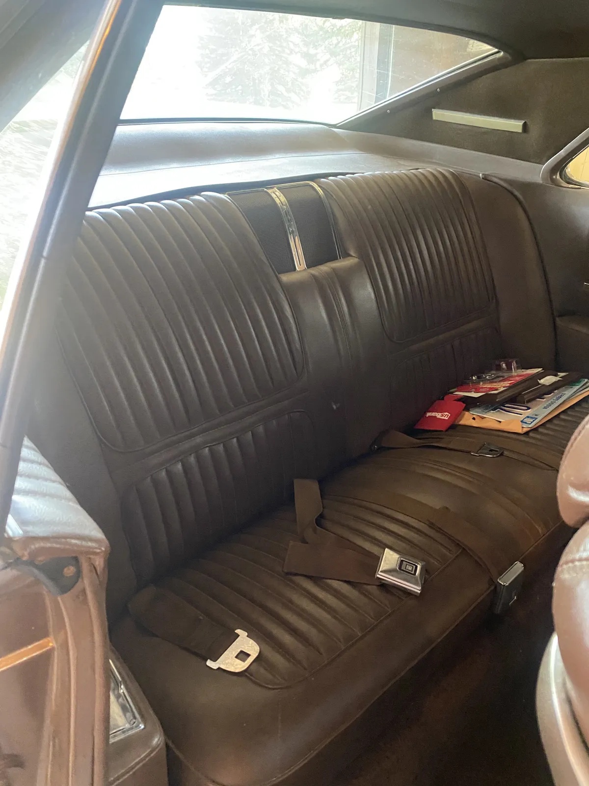 Oldsmobile-Toronado-1970-Brown-Brown-5