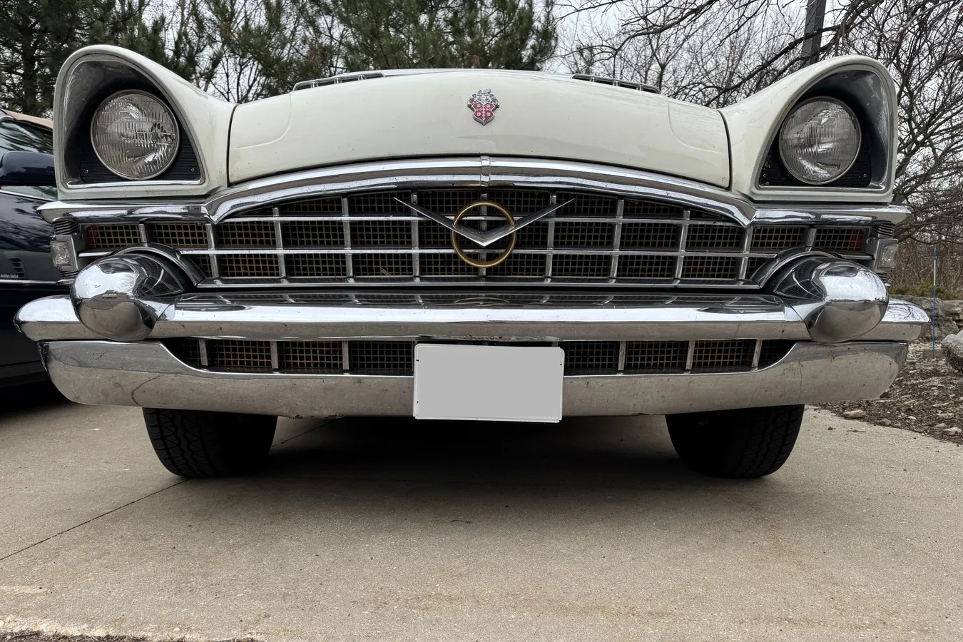 Packard-Caribbean-1956-Three-Tone-Paint-Two-Tone-Leather-amp-Brocade-Reverse-2