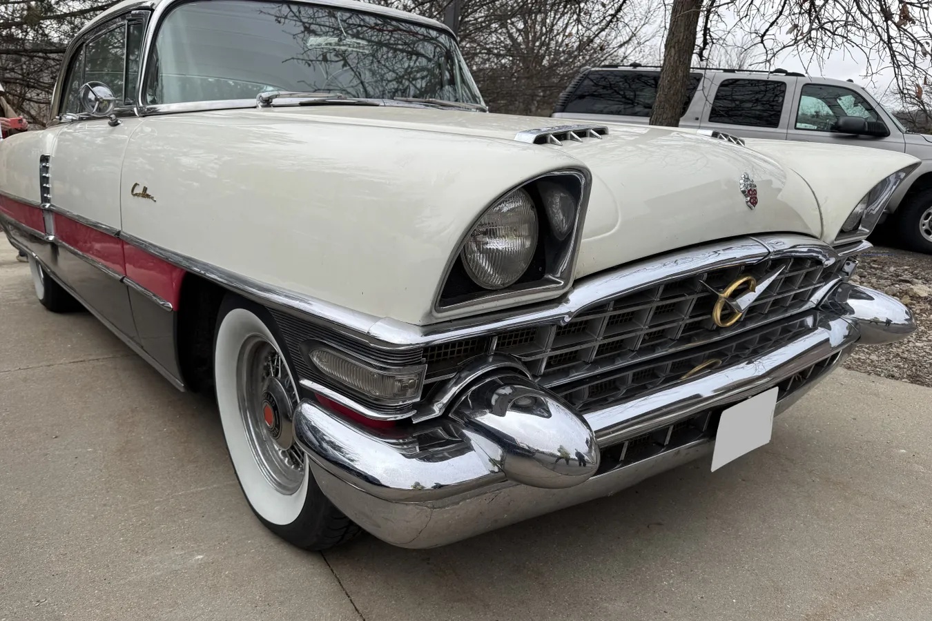 Packard-Caribbean-1956-Three-Tone-Paint-Two-Tone-Leather-amp-Brocade-Reverse-9