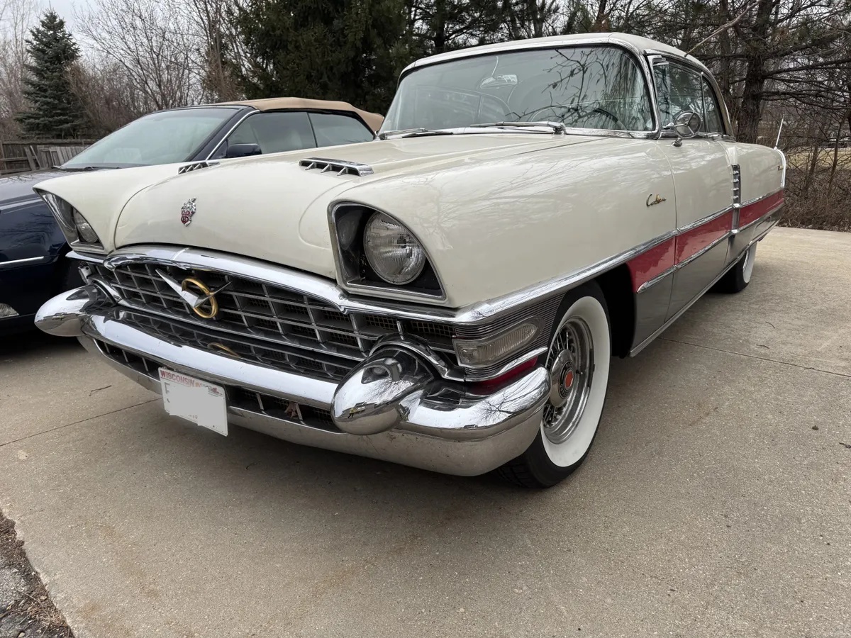 Packard-Caribbean-1956-Three-Tone-Paint-Two-Tone-Leather-amp-Brocade-Reverse