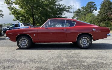 Plymouth-Barracuda-1967-Red-Red