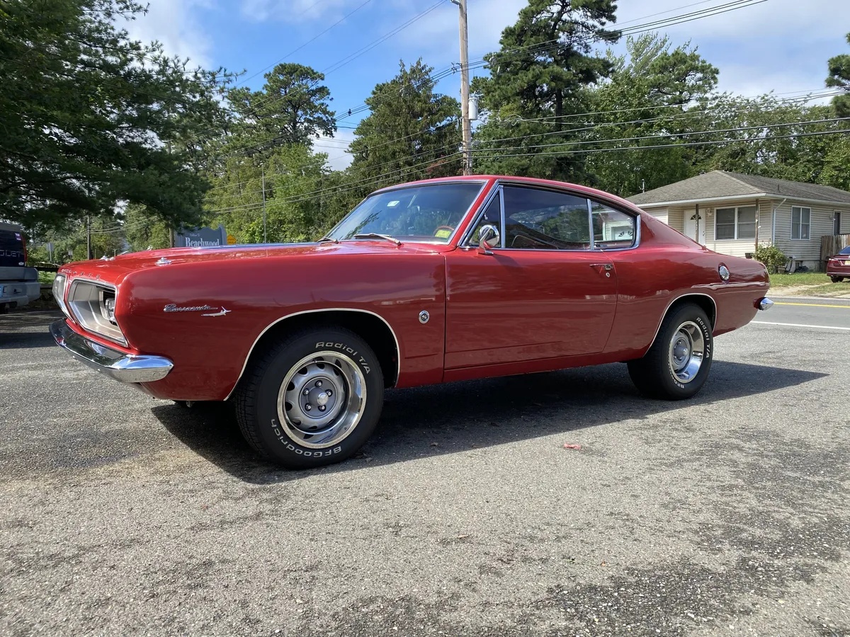 Plymouth-Barracuda-1967-Red-Red-5