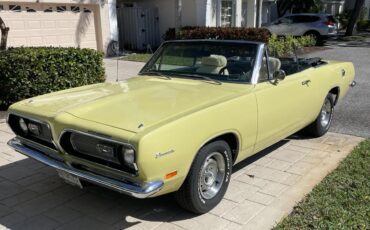 Plymouth-Barracuda-1969-Yellow-Black-1