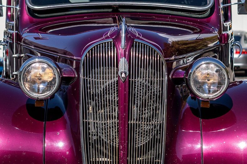Plymouth-Deluxe-1937-Maroon-33