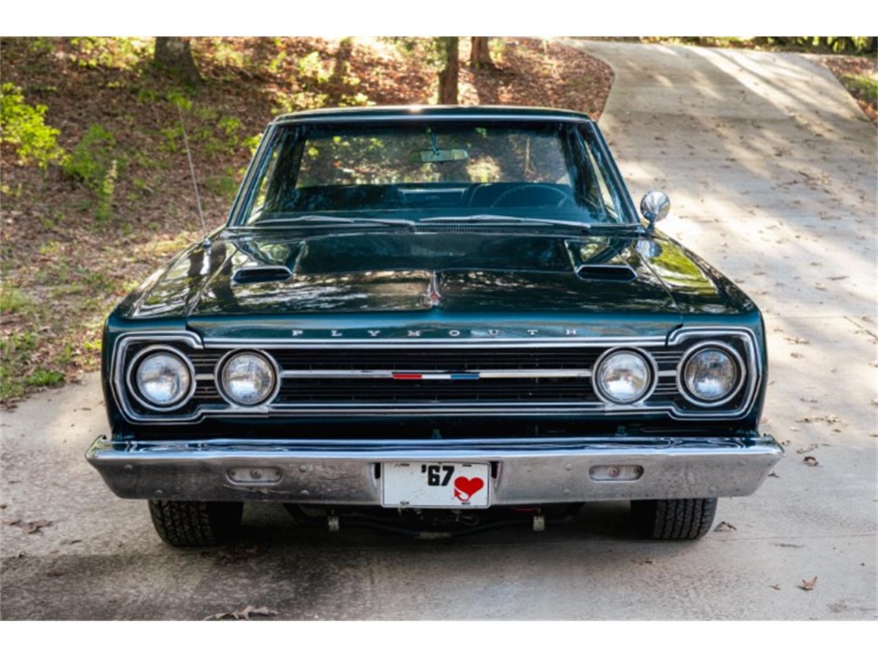 Plymouth-Gtx-1967-Dark-Green-Poly-Black-20