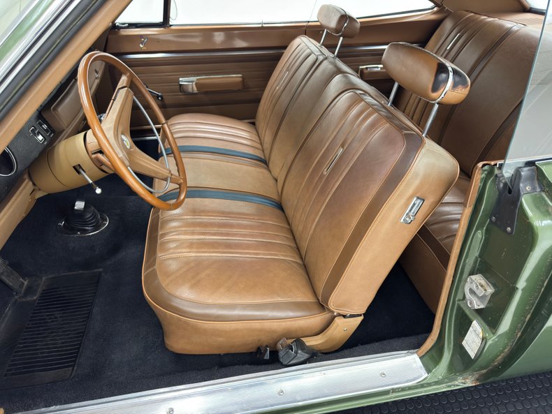 Plymouth-Road-runner-1970-Ivy-Green-Metallic-Tan-44