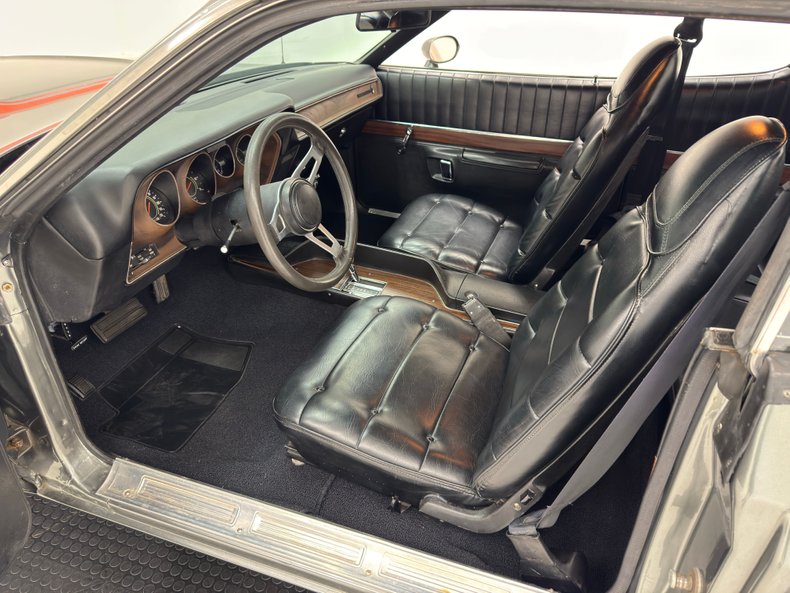 Plymouth-Road-runner-1974-Silver-Frost-Metalli-Black-37