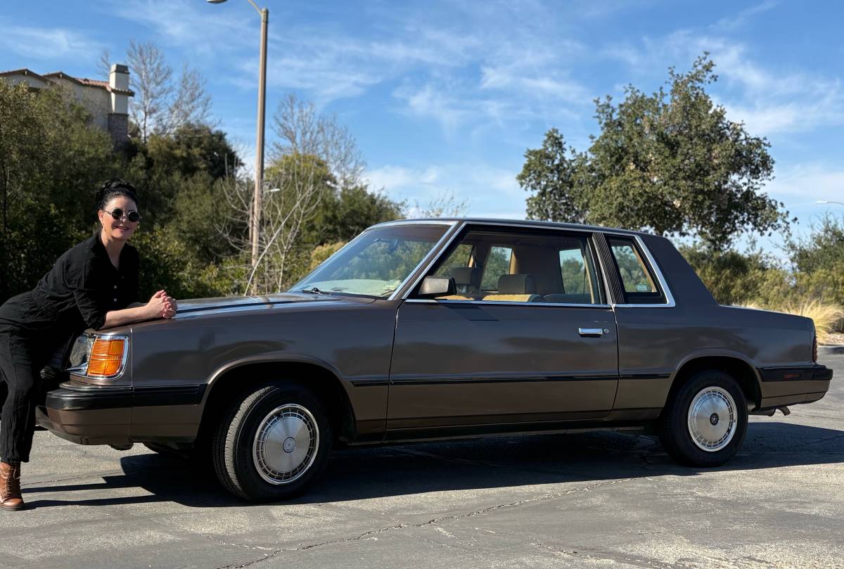 Plymouth-reliant-1985-brown-1