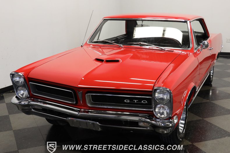 Pontiac-Gto-1965-Montero-Red-Black-47