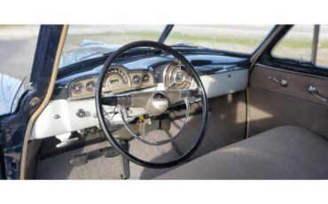 Pontiac-Silver-streak-1950-Navy-Blue-Tan-9