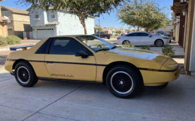 Pontiac fiero formula 1988