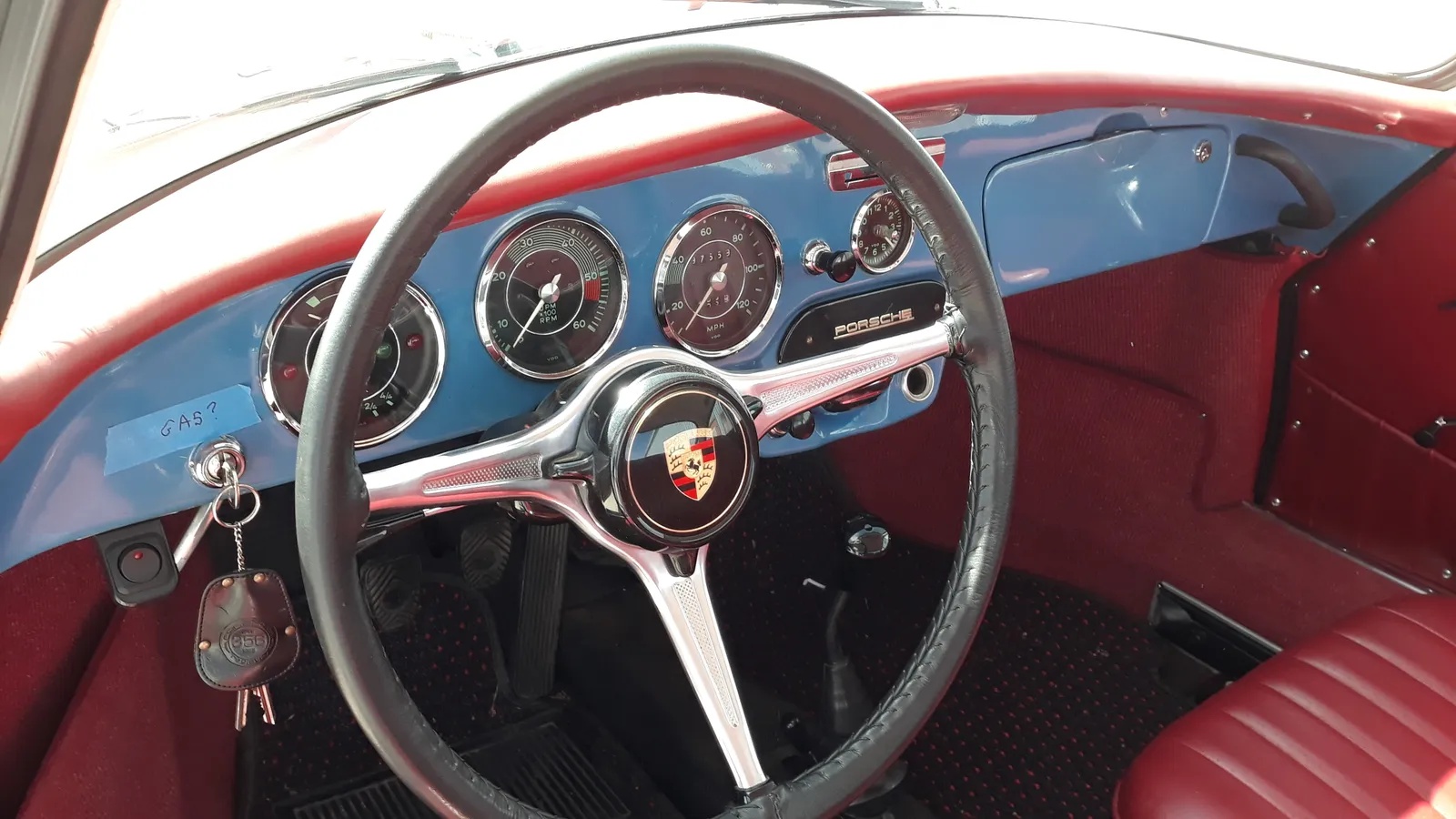 Porsche-356c-1964-Sky-Blue-Red-2