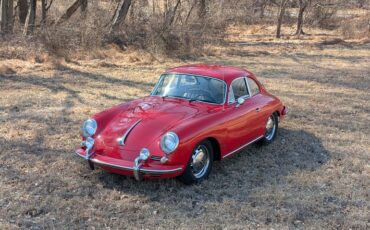 Porsche-356c-1965-Red-Tan
