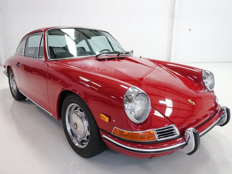 Porsche-912-1968-Red-Black