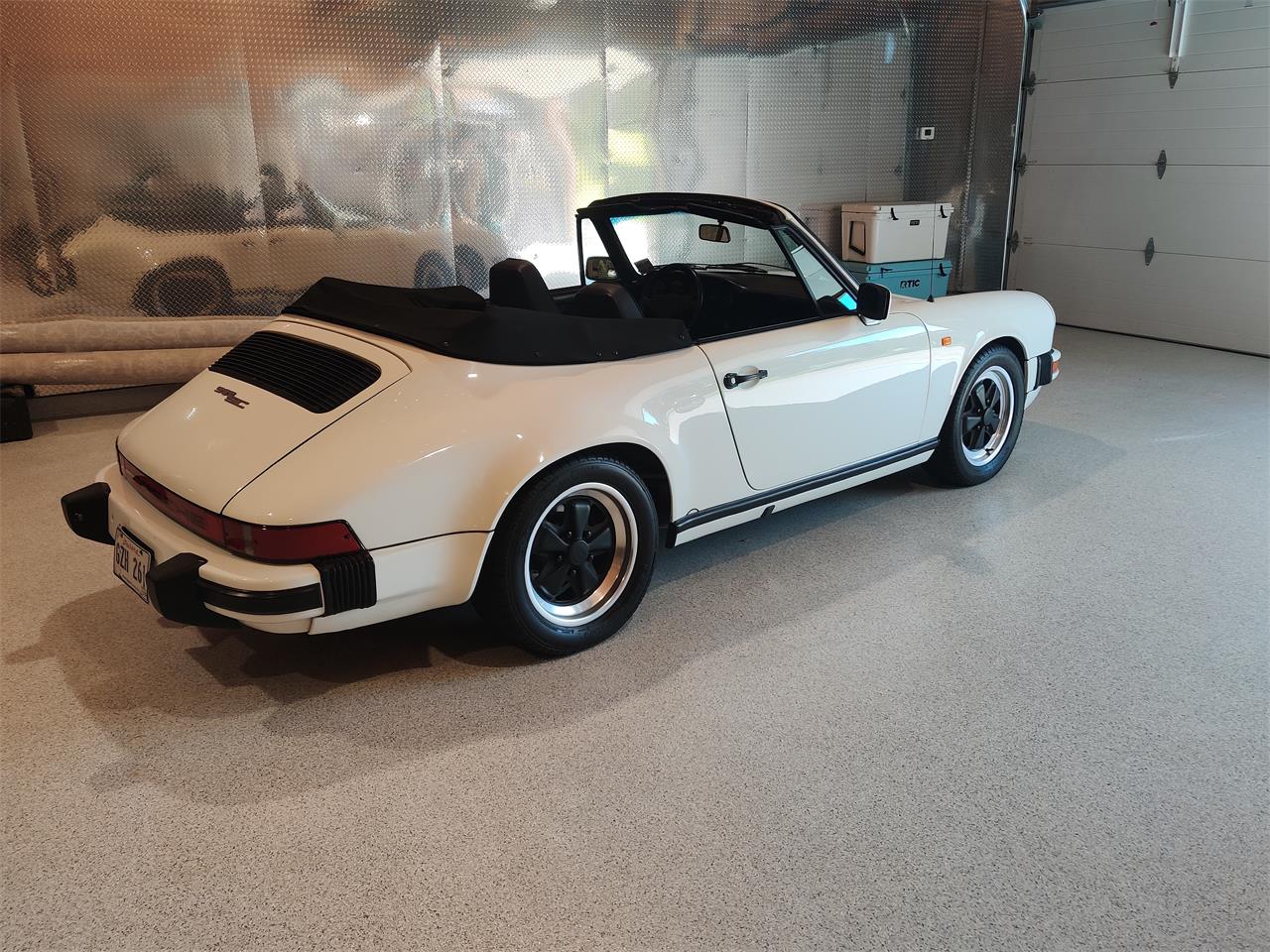 Porsche-Cabriolet-1983-White