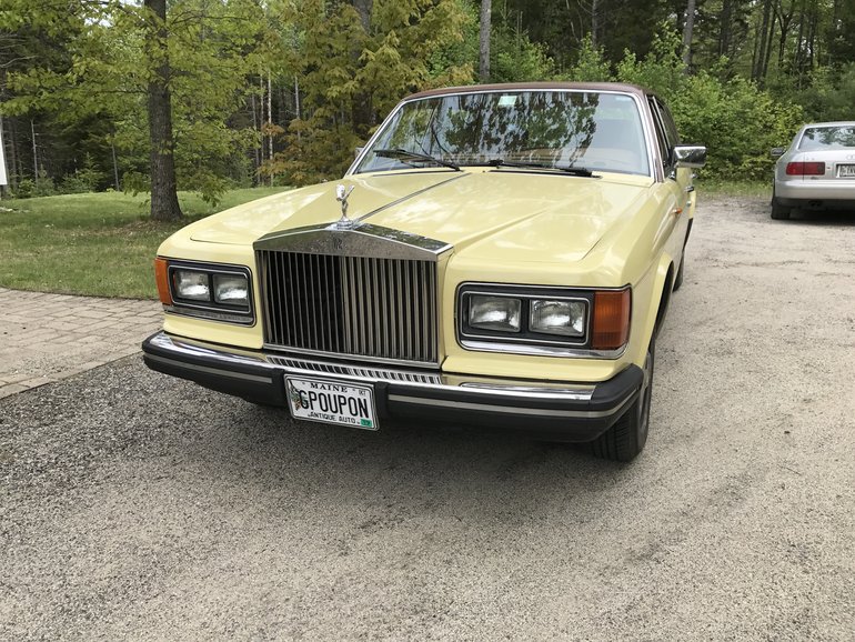 Rolls-royce-Silver-spur-1981-Mustard-Beige