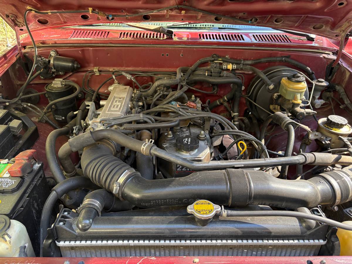Toyota-4-runner-1990-red-1