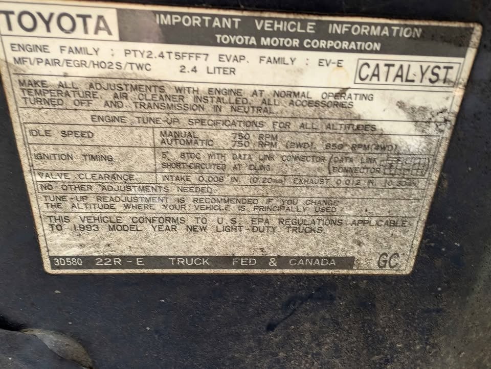 Toyota-4WD-Standard-Cab-1993-Standard-Cab-Pickup-13