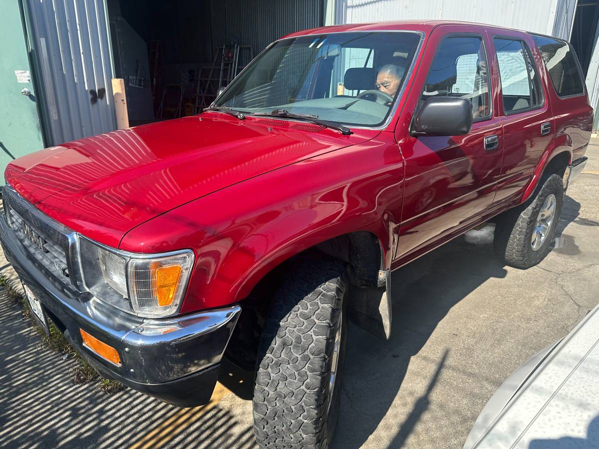 Toyota-4runner-1990-red