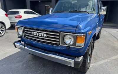 Toyota Land Cruiser 1987 SUV
