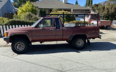 Toyota xtra cab pickup 4×4 1988
