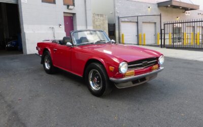 Triumph TR-6 1972 Convertible
