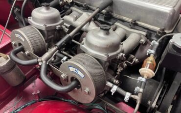 Triumph-Tr4-1965-Dark-Red-Tan-14