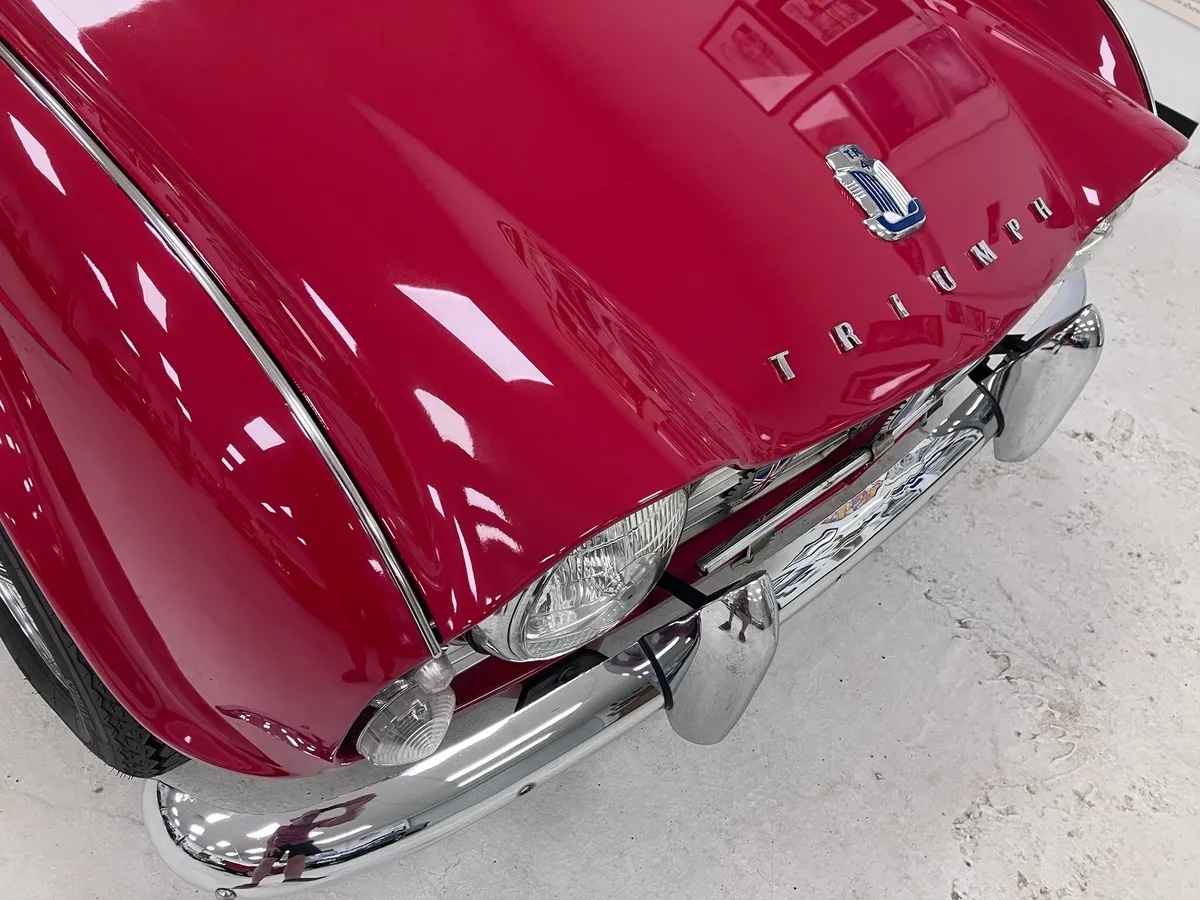 Triumph-Tr4-1965-Dark-Red-Tan-5