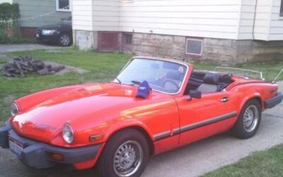 Triumph spitfire 1980