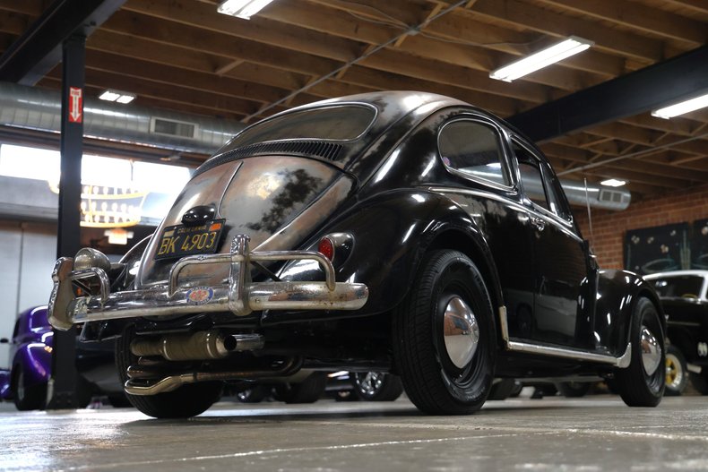Volkswagen-Beetle-1958-Black-Red-30