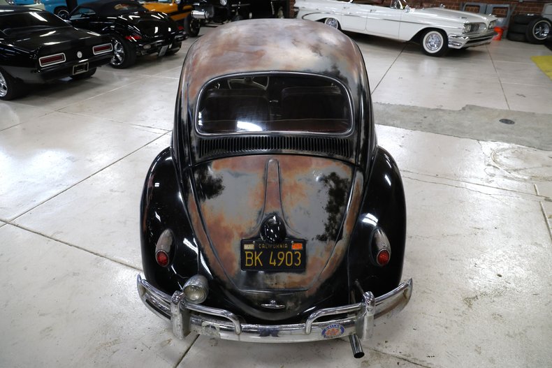 Volkswagen-Beetle-1958-Black-Red-49