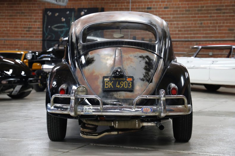 Volkswagen-Beetle-1958-Black-Red-8