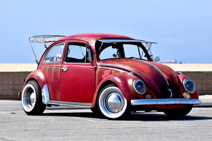 Volkswagen-Beetle-1969-Red